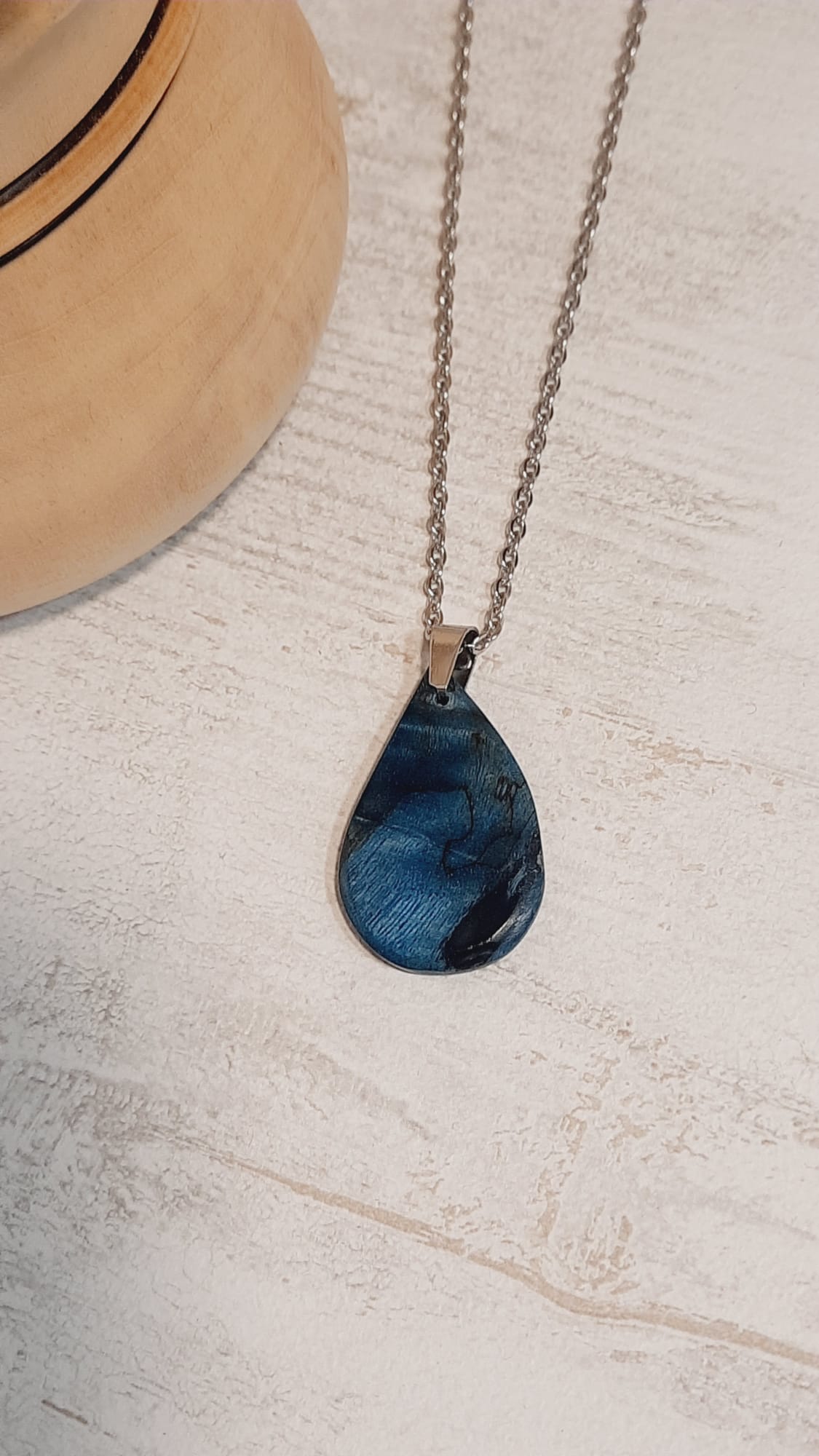 collier goutte de vie - féminin – bijou artisanal léger et élégant – Image 4